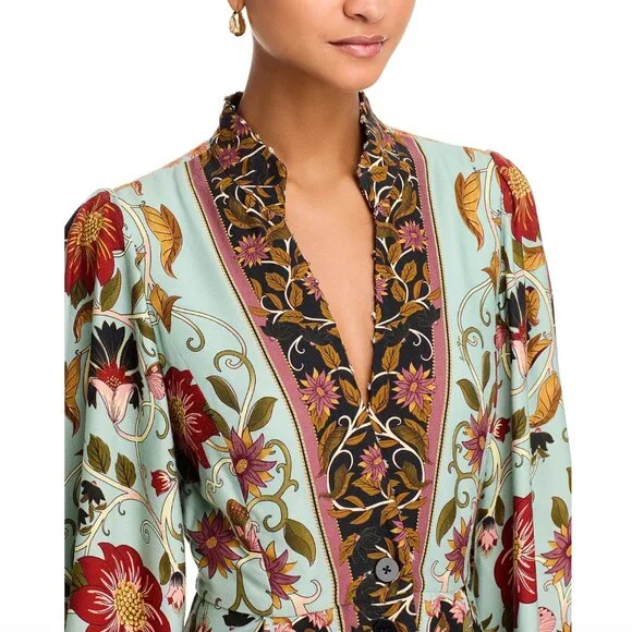 FARM Rio Flowing Beauty Maxi Dress, Size XS, NWT 🇧🇷 - Picture 6 of 16